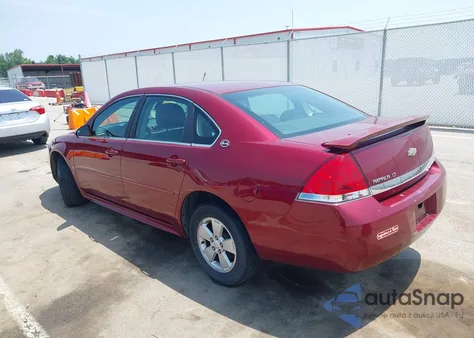 2009 Chevrolet Impala 3.5L Lt из США, поврежденный, VIN 2G1WT57N891301836